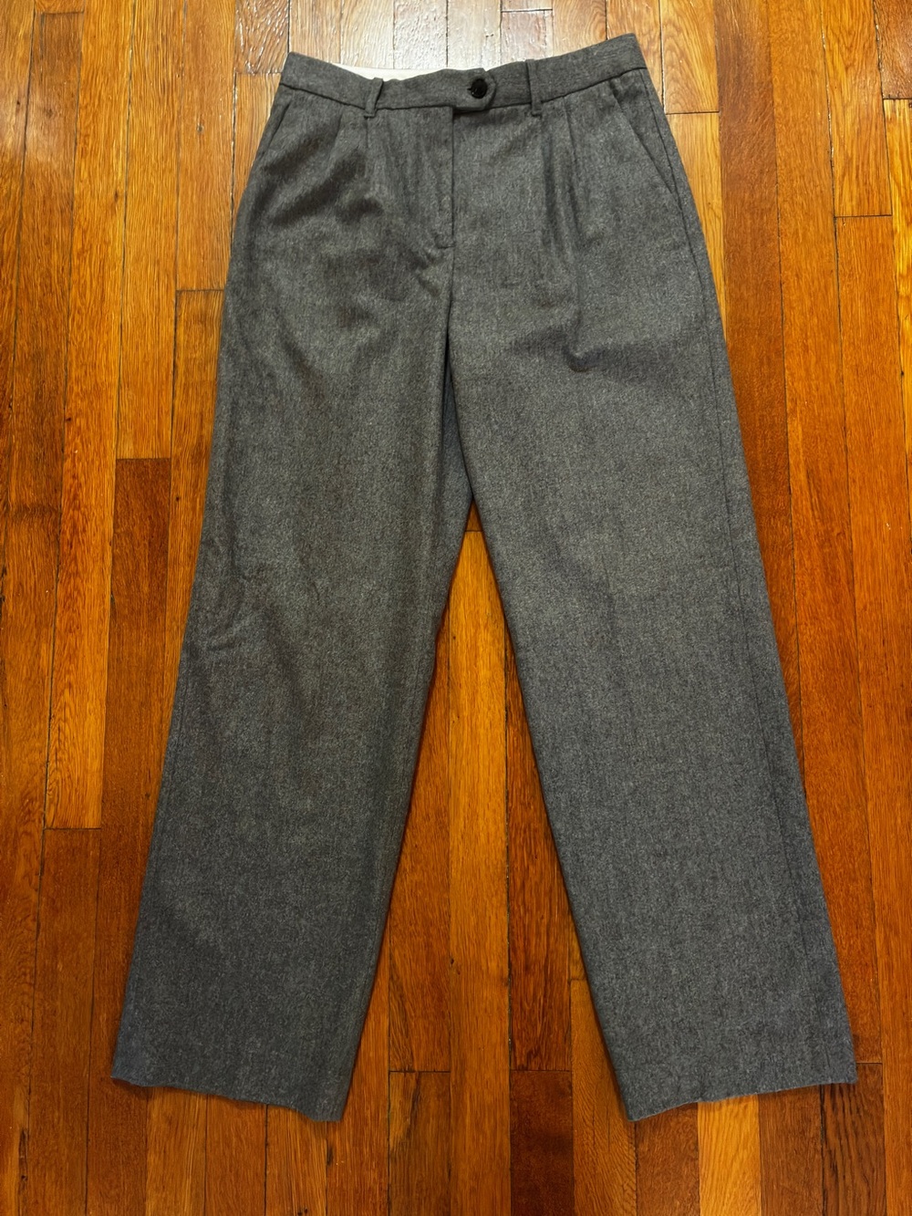 Aritiza Wilfred Pleated Pants -luxury wool/cashmere blend size 6 grey